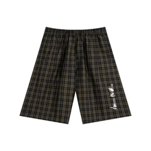 Load image into Gallery viewer, LM Double Signature Plaid Wide Leg Shorts