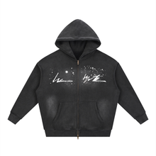 Load image into Gallery viewer, LM Splat Two-way Zipper Hoodie