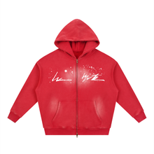 Load image into Gallery viewer, LM Splat Two-way Zipper Hoodie
