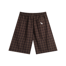 Load image into Gallery viewer, LM Double Signature Plaid Wide Leg Shorts
